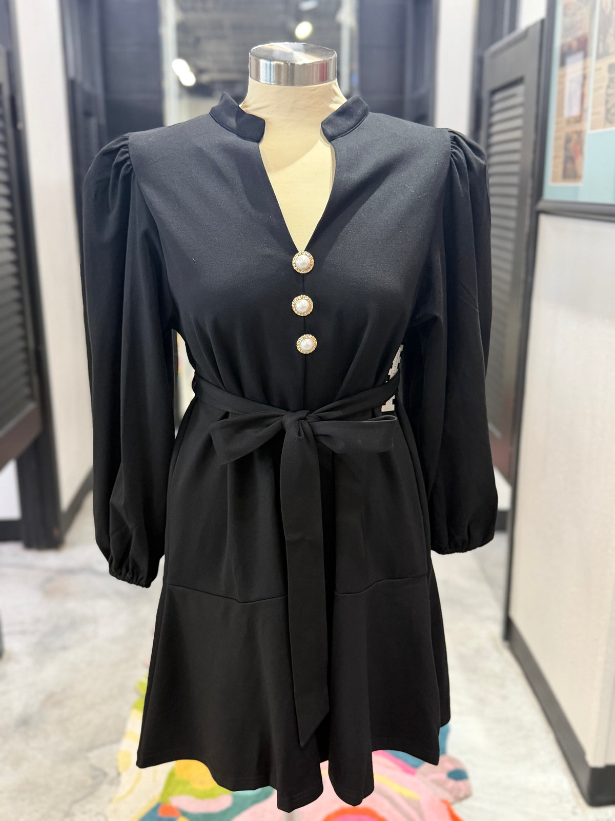 Black Hazel Dress
