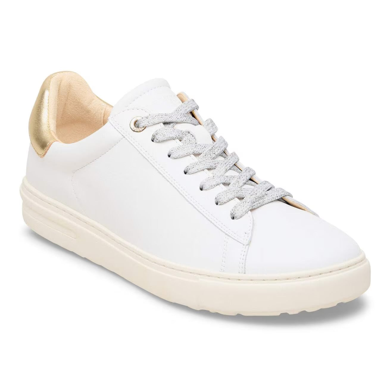 Bend Low -White Metallic Gold