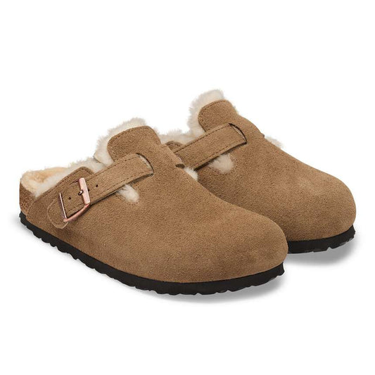 Boston Shearling Dark Tea
