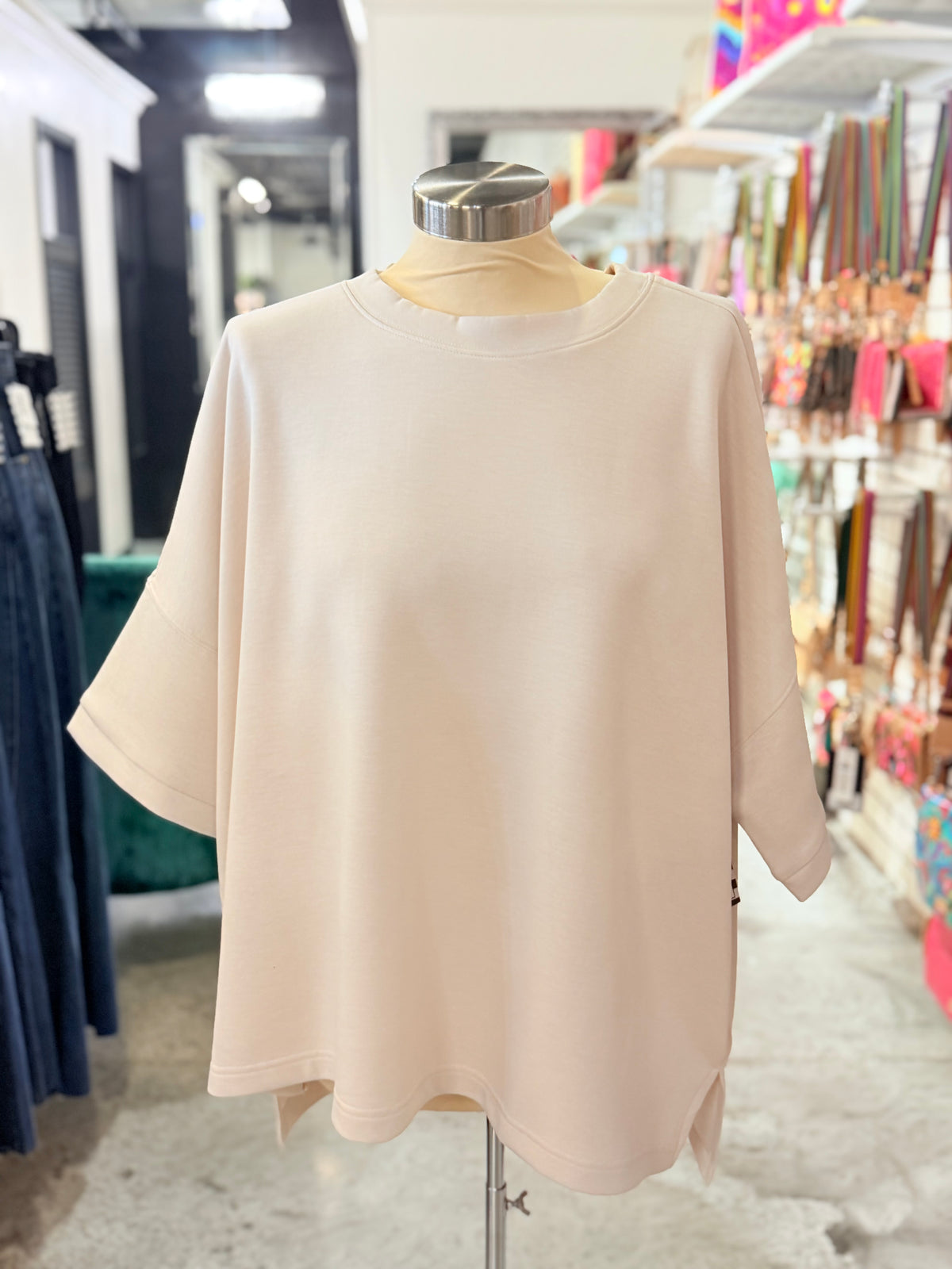 Scuba Round Neck Top