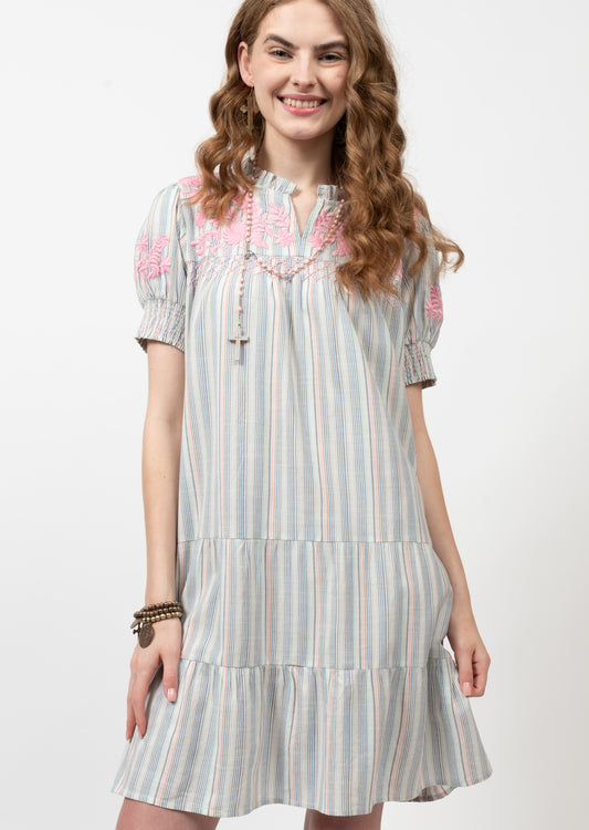 Multi Stripe Camilla Dress