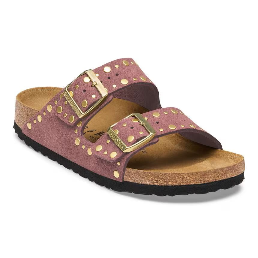 Arizona Suede Pepper Rivet Border NAR