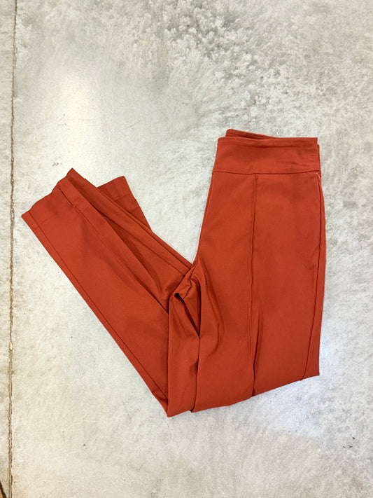 Dark Rust Thin Her Pants