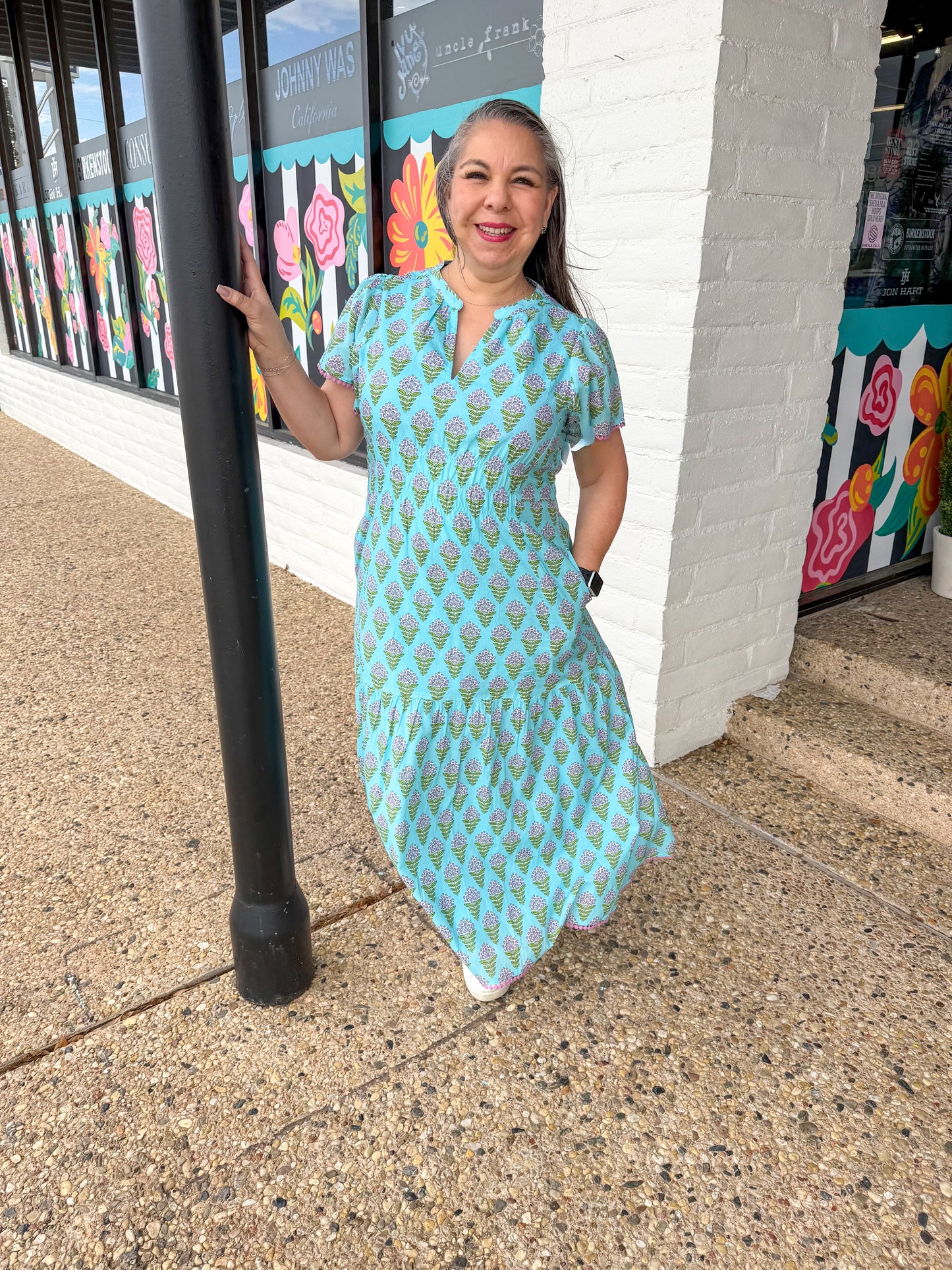 Lavender Blooms Dress