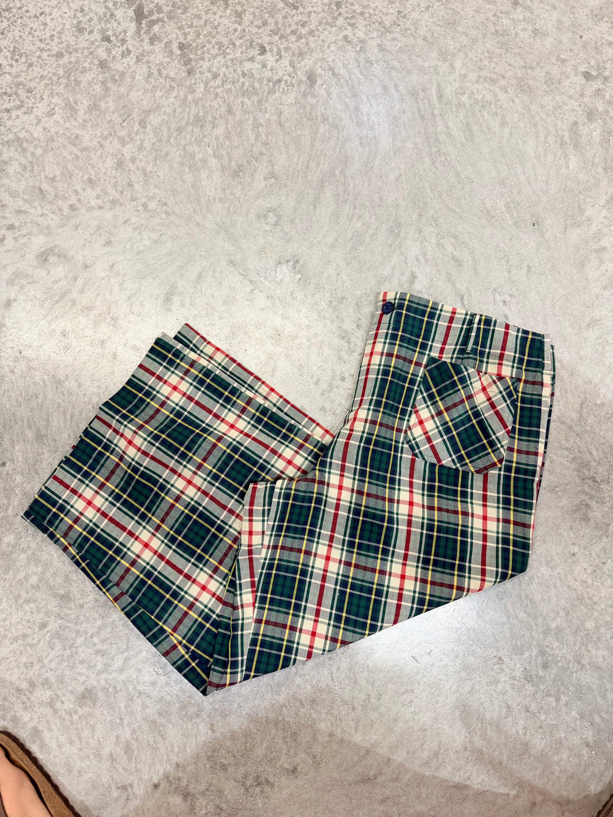 Hunter Plaid Patch Pocket Pant
