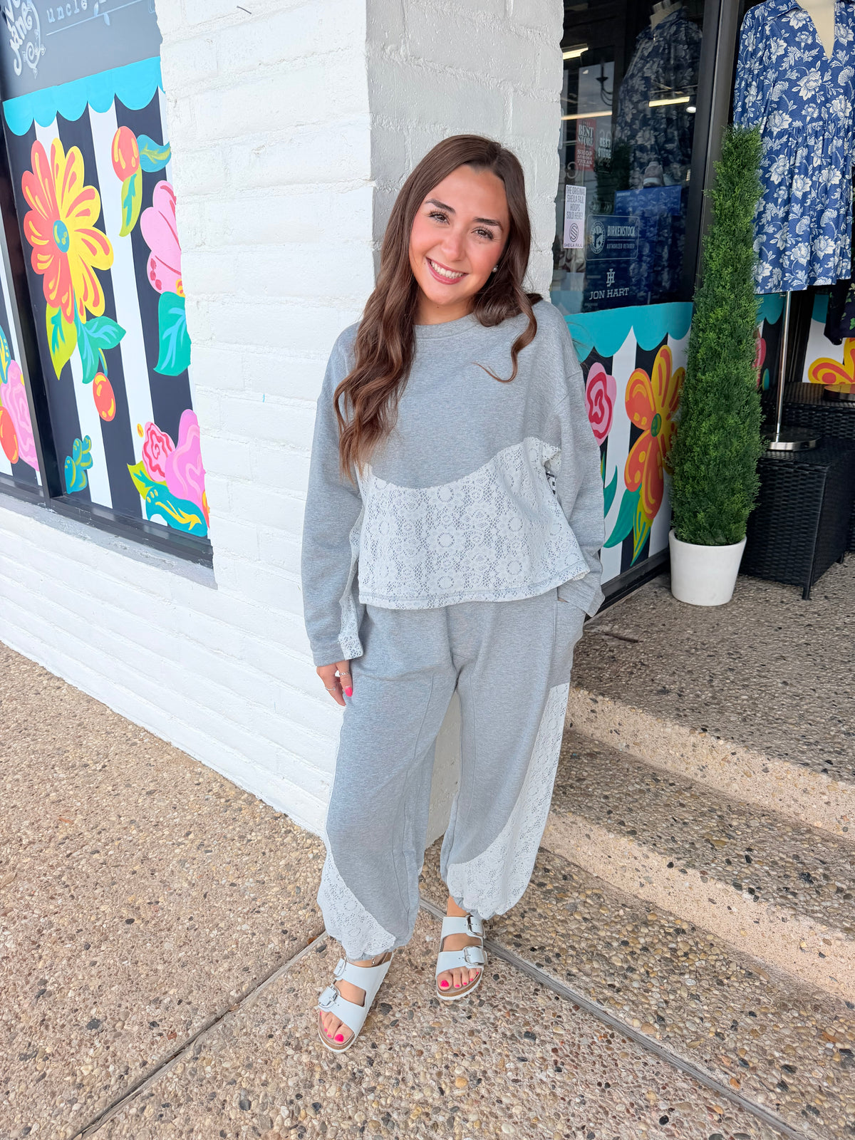 Grey Sunday Best Lounge Set