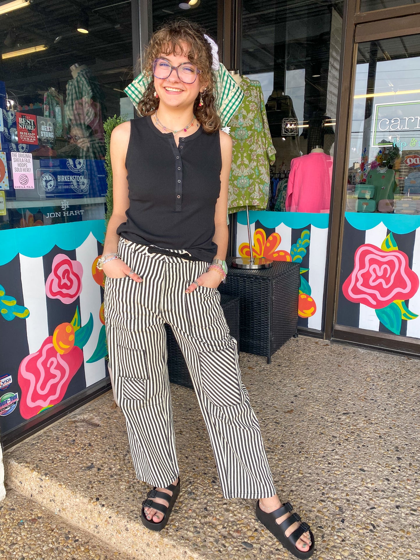 Stripe Pant