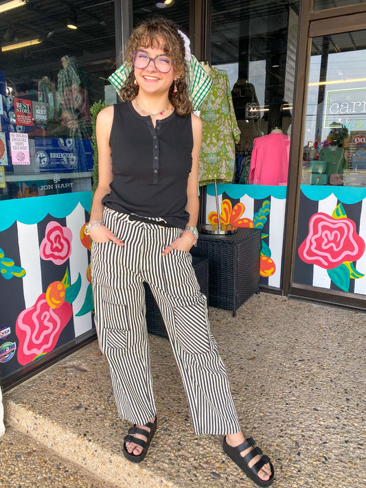 Stripe Pant
