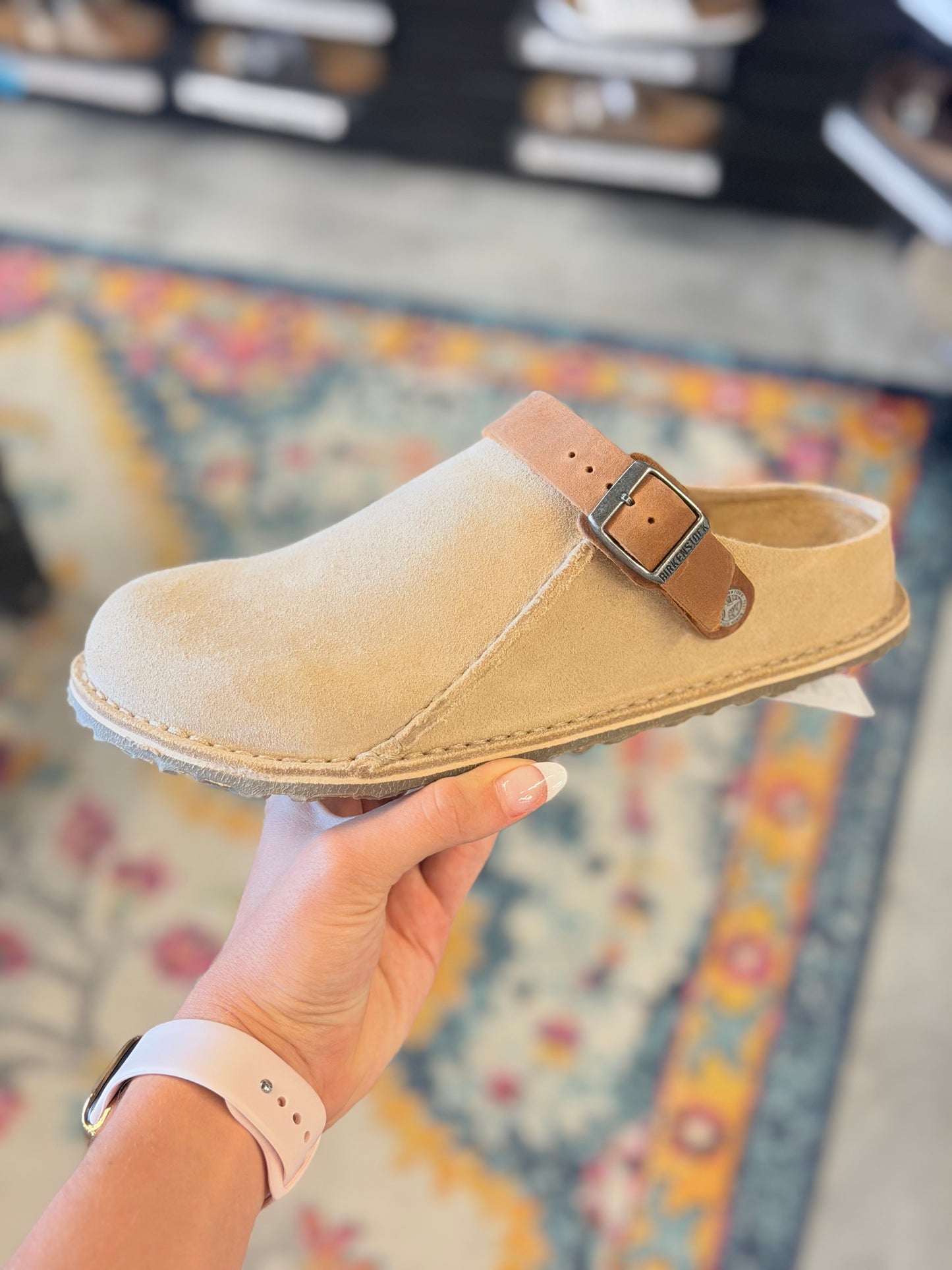 Lutry Suede Sandcastle/Cognac