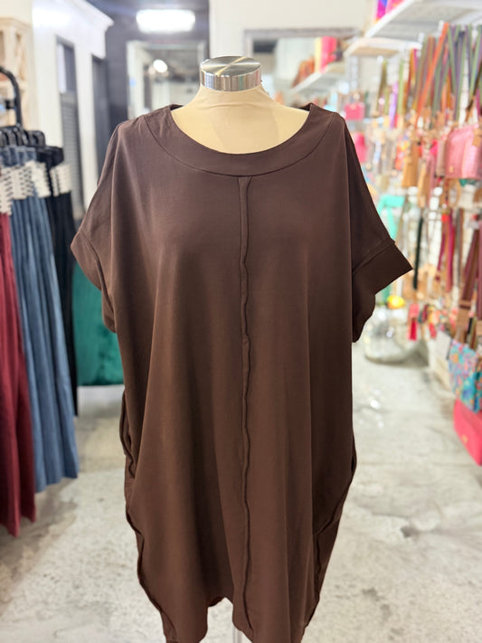 Brown Long Tunic