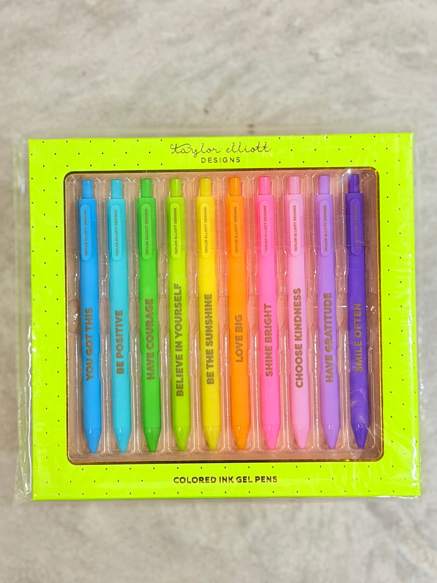 Colored Gel Pens