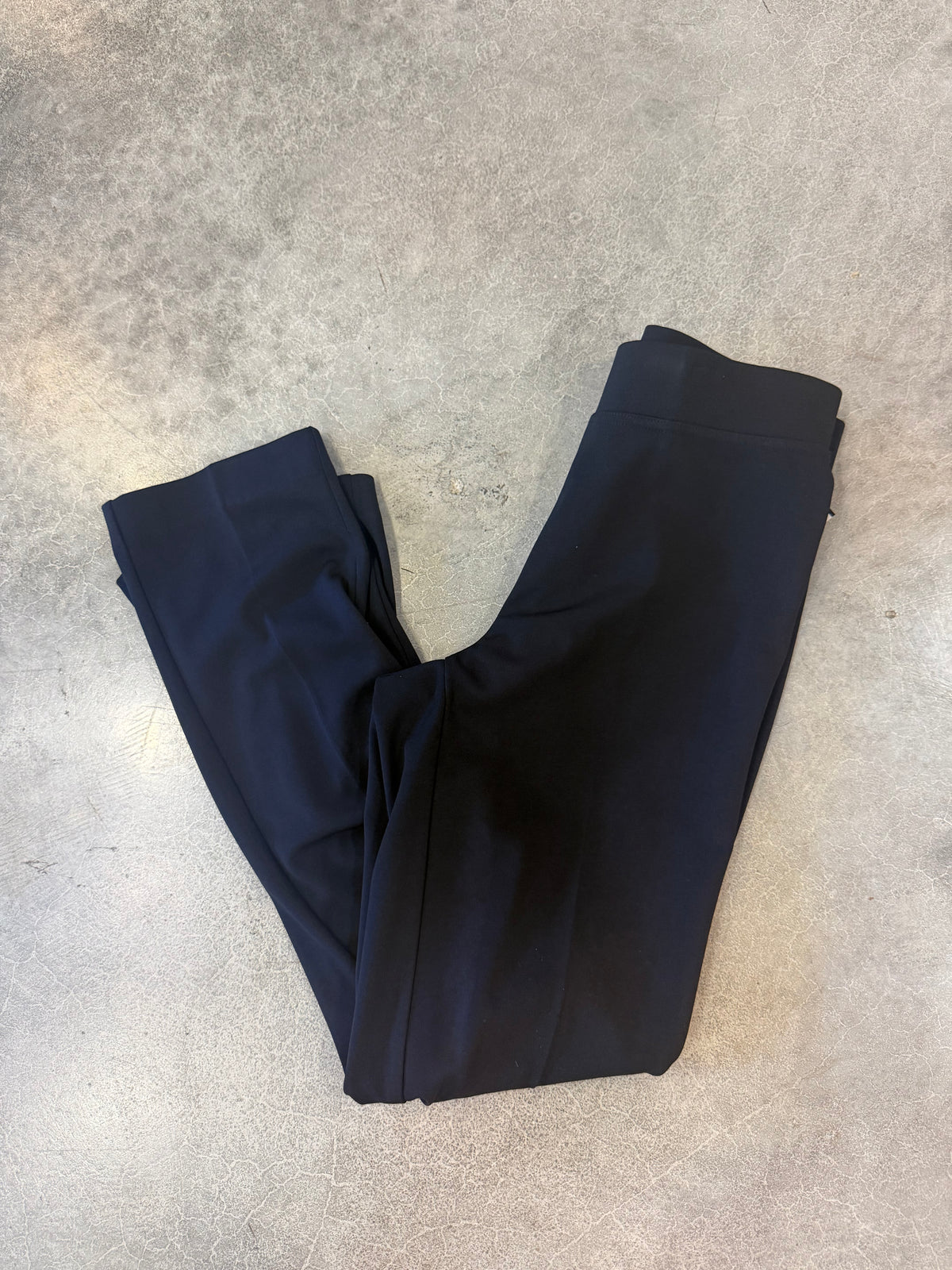 Black Pull On Knit Pants