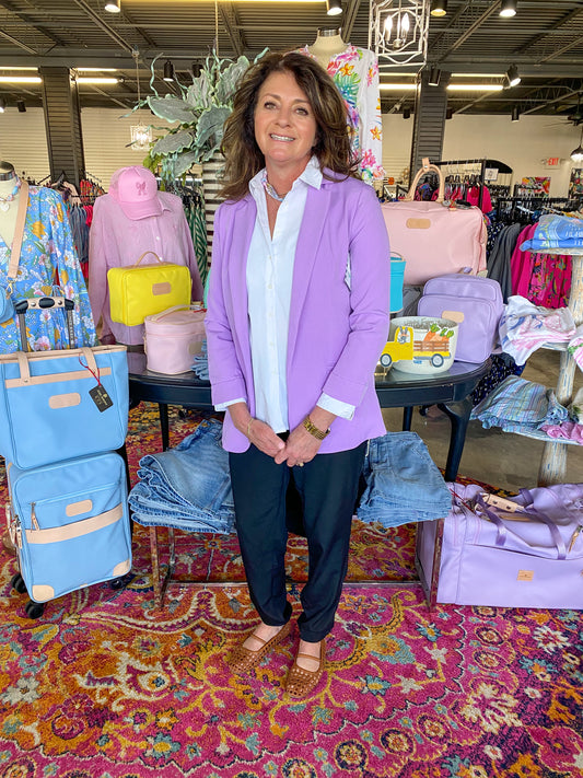 Classic Lavender Blazer