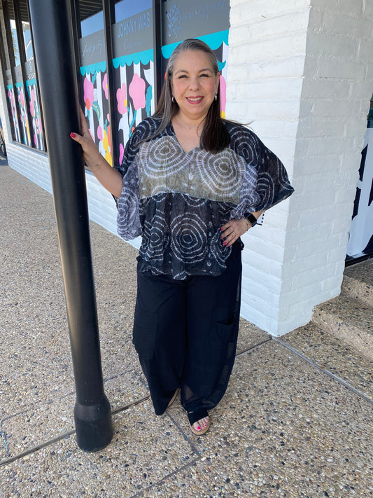 Tie Dye Celestial Top
