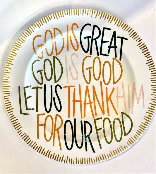 God is Great Platter-0822