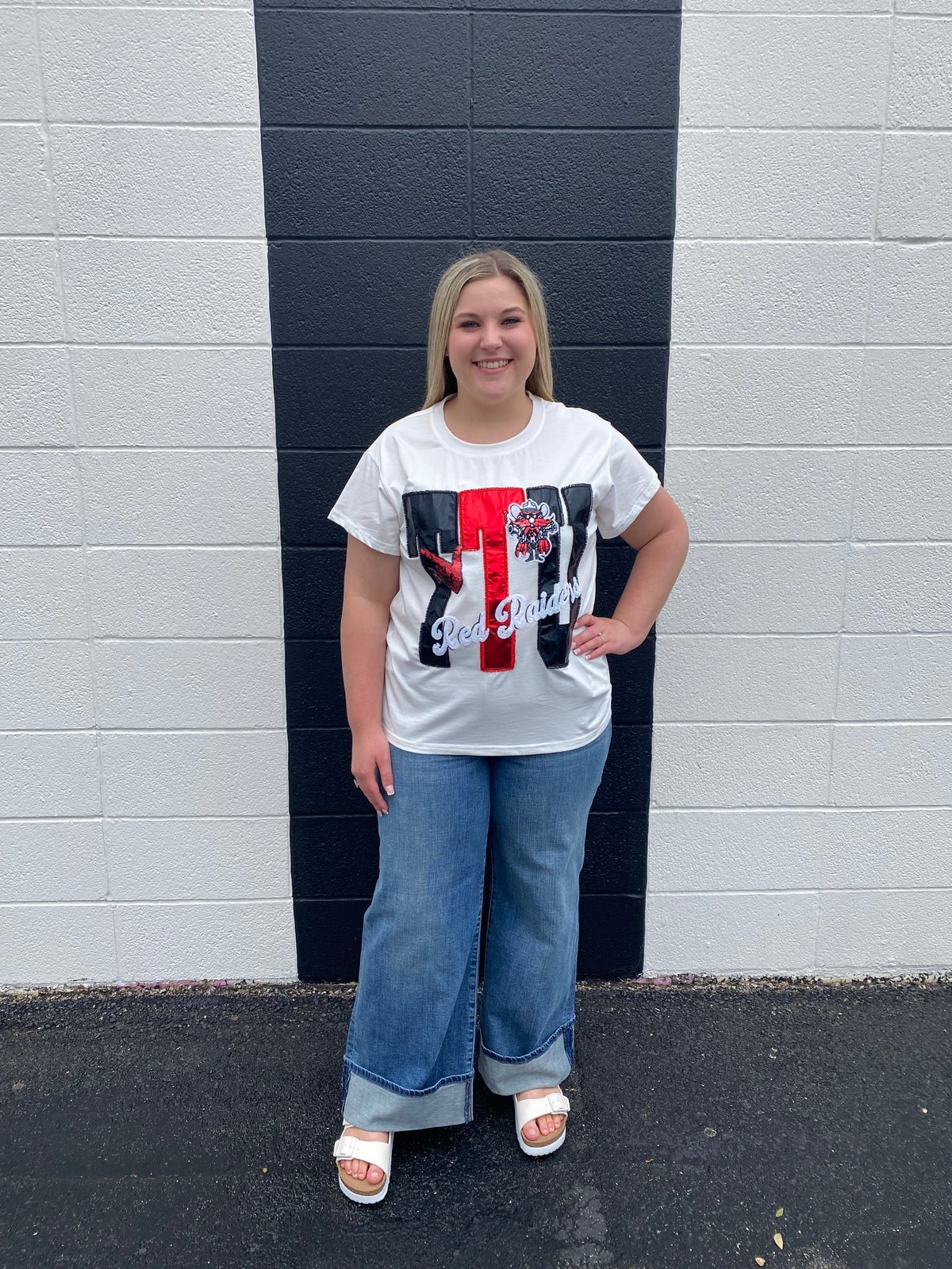 TTU Metallic Icons Top