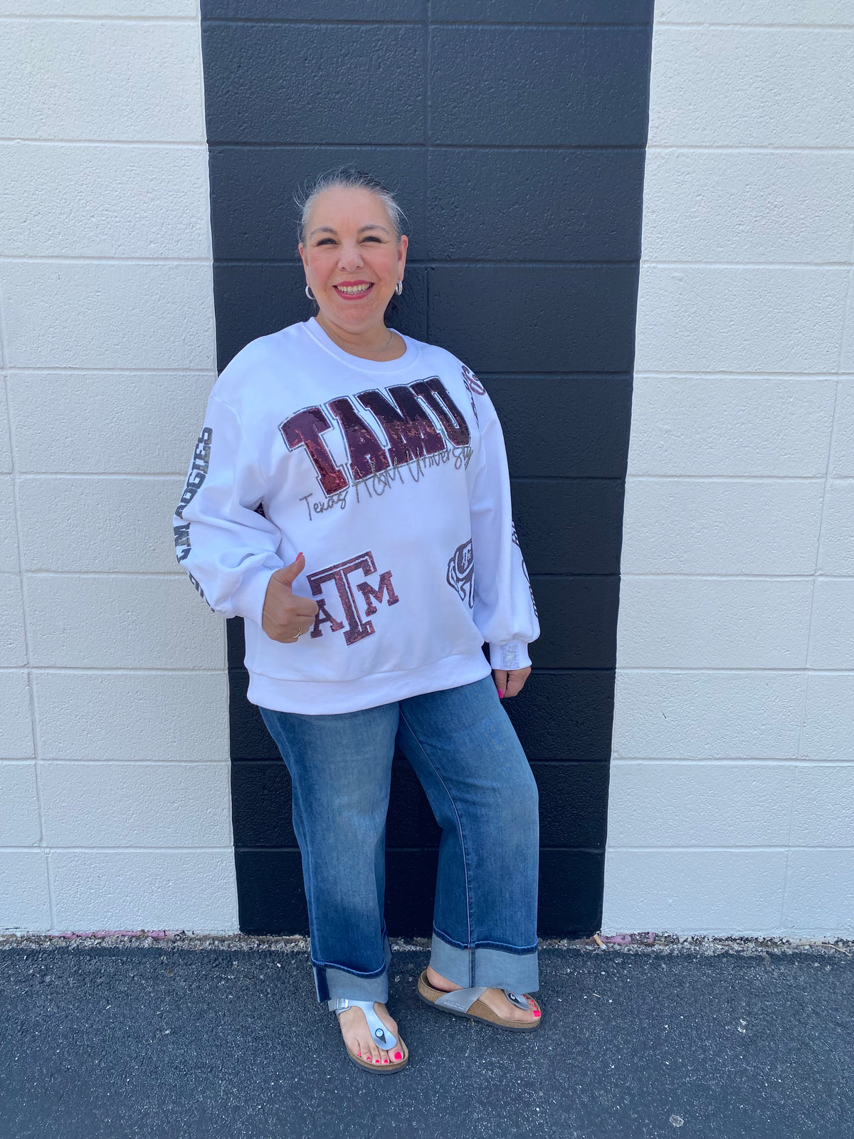 Texas A&M Big Icons Sweatshirt
