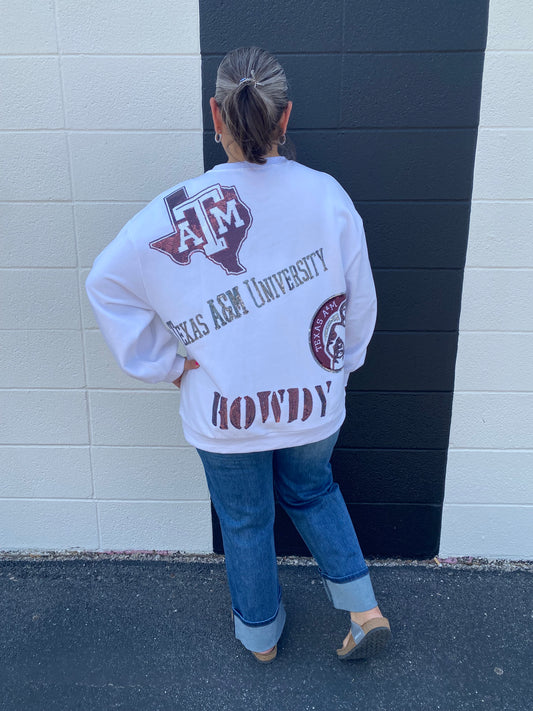 Texas A&M Big Icons Sweatshirt