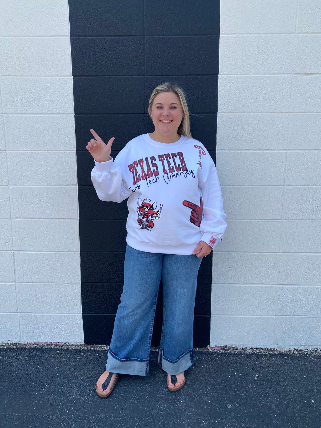 Texas Tech Big Icons Sweatshirt
