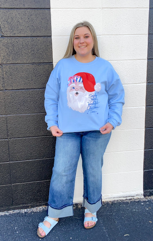 Simply Havin' Santa Sweatshirt