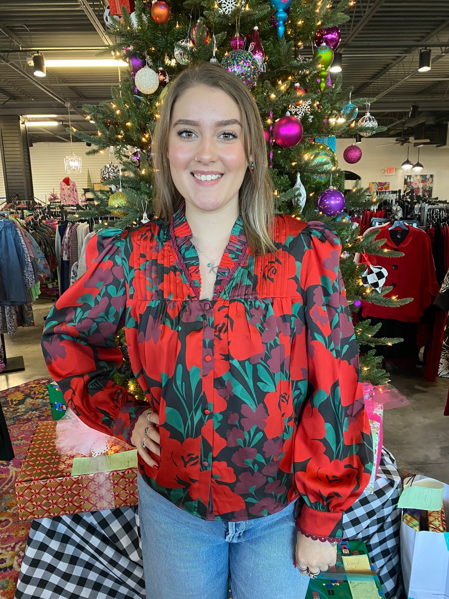 Legacy Floral Oliver Top