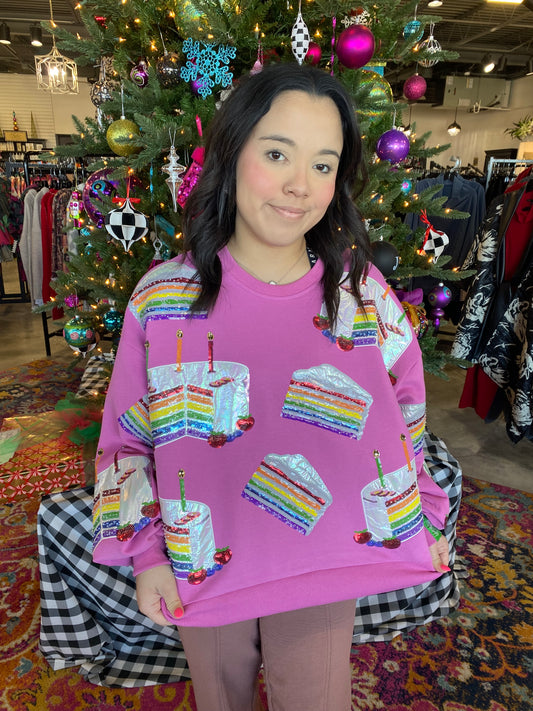 Birthday Cake Sweatshirt