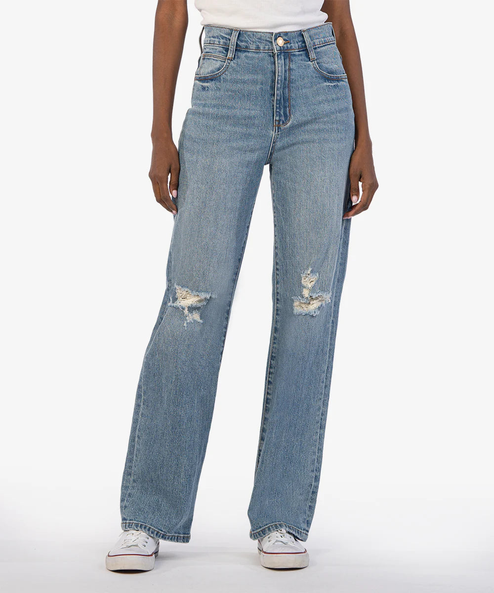 Sienna High Rise Wide Leg Jean