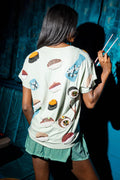 Pale Green Sushi Tee