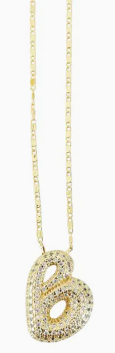 Beverly Initial Necklace "B"