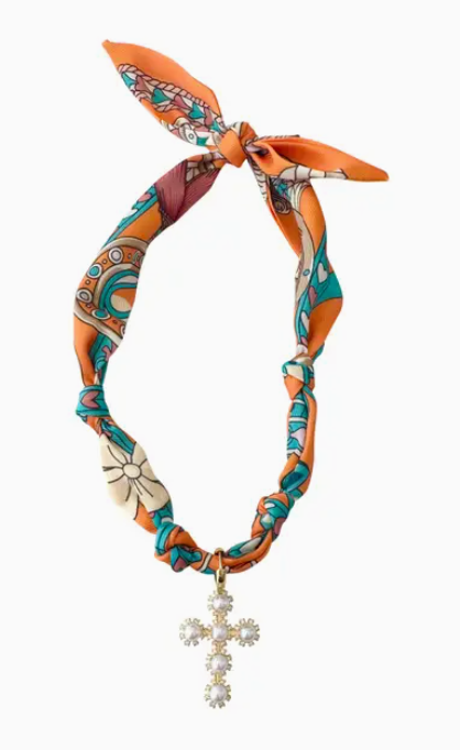 Palmas Scarf Necklace