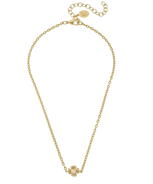 Dainty Maltese Cross Necklace