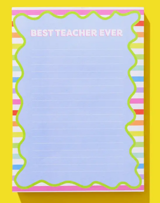 Notepad Best Teacher Ever
