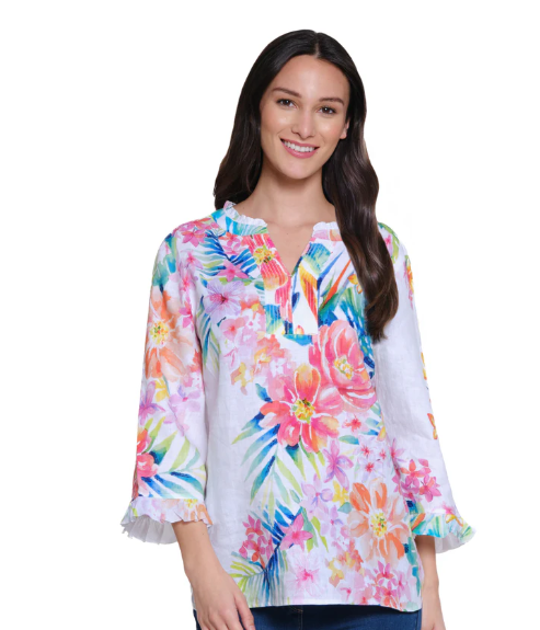 Floral Mix Print Tunic