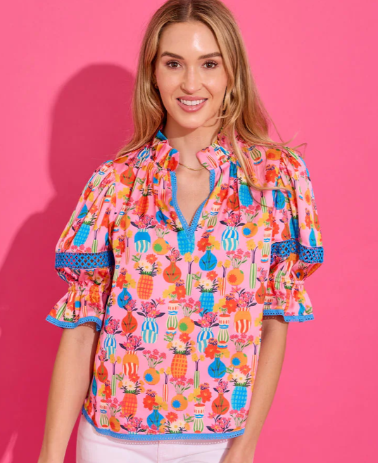 Pink Chantilly Lottie Top