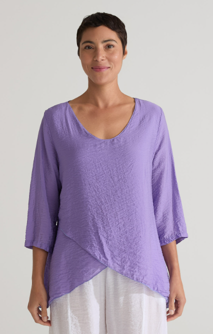 Violine Double Layer V-Neck Top