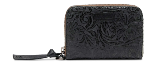 Steely Zippy Wallet