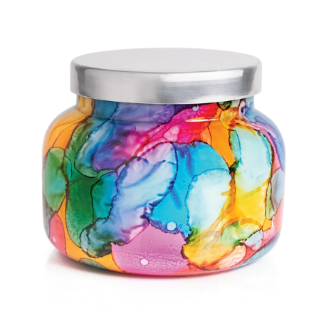 19oz Volcano Rainbow Watercolor Jar