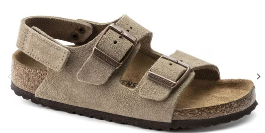 Milano Taupe Suede Kids