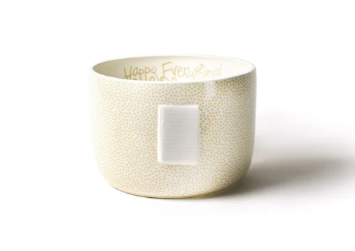 Neutral Small Dot Big Bowl