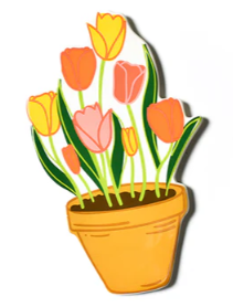 Mini Att: Pot of Tulips