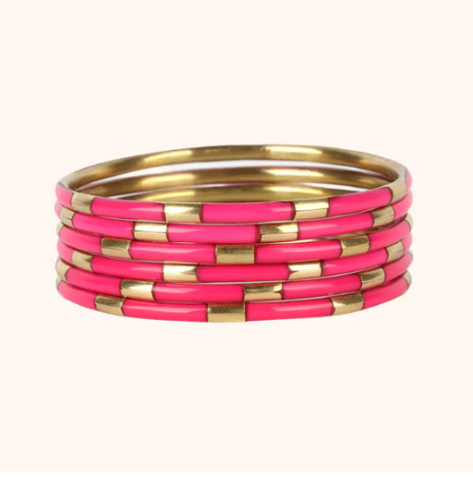 Veda Bangles Pink