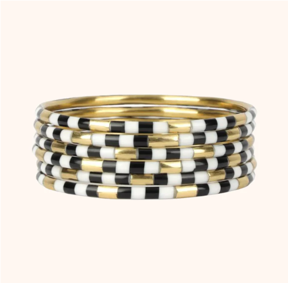 Veda Bangles - Black