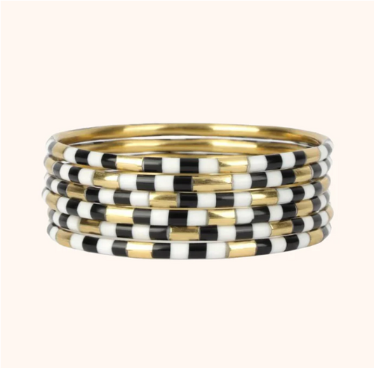 Veda Bangles - Black
