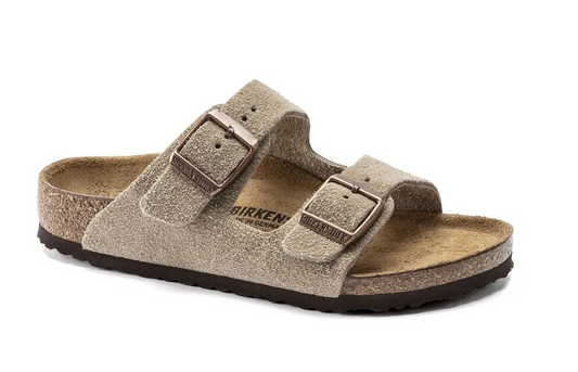 Kids Arizona Taupe Suede