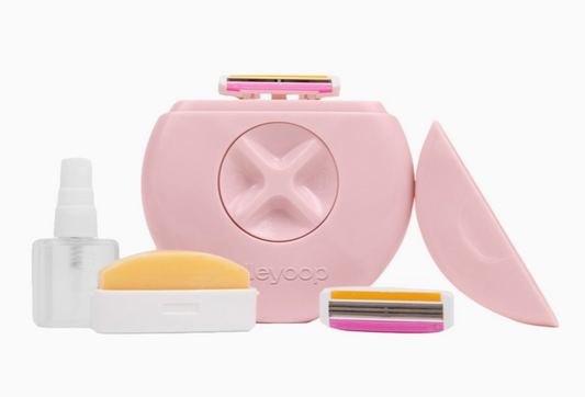 All-in One Razor Pink Portable On The Go