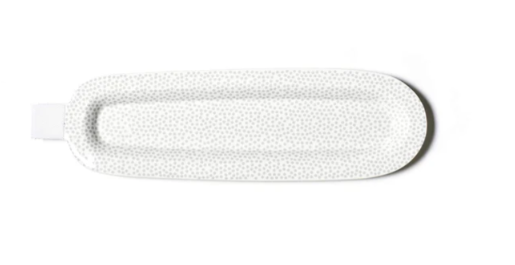Stone Small Dot Mini Entertaining Skinny Oval Platter