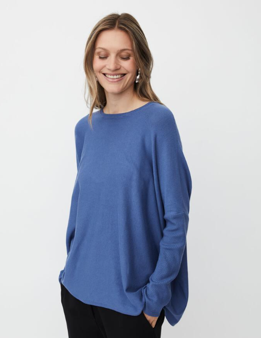 Bijou Blue Fanasi Jumper Top