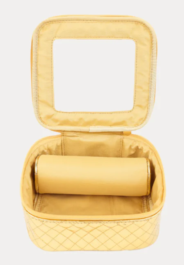 BuDha Girl Large Gold Travel Case