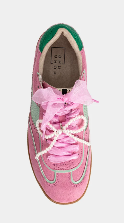 Sophie Pink Statement Sneaker