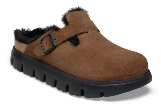 Boston Chunky Dark Tea Shearling